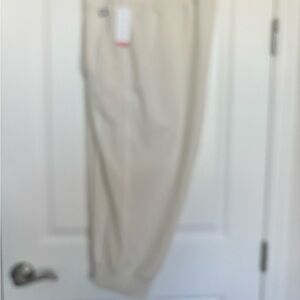 Lane Bryant Livi Cream Jogger Pants